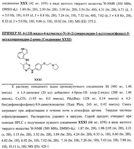 Би-арил-мета-пиримидиновые ингибиторы киназы (патент 2448959)