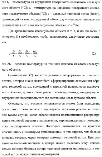 Способ измерения теплового сопротивления (варианты) и устройство для его осуществления (варианты) (патент 2308710)