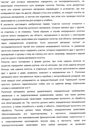 Способ обработки полотна и обрабатывающая машина для обработки полотна (патент 2394746)
