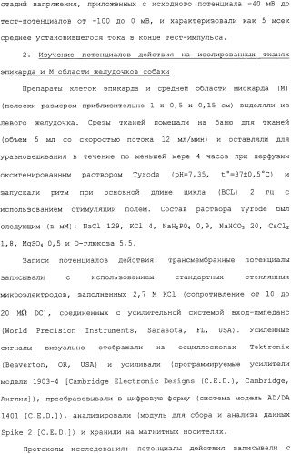 Применение ранолазина для изготовления лекарственного средства для лечения аритмий (патент 2325161)