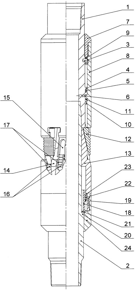 Якорь для насосно-компрессорных труб (патент 2634316)
