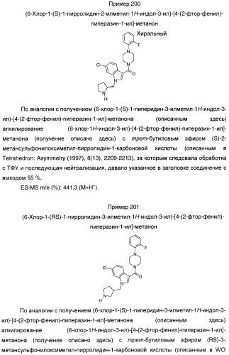 Производные индол-3-ил-карбонил-пиперидина и пиперазина (патент 2422442)