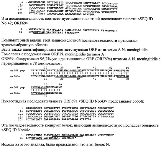 Антигены neisseria meningitidis (патент 2343159)