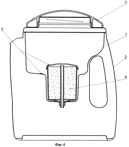 Контейнер и устройство для очистки жидкости (патент 2252062)