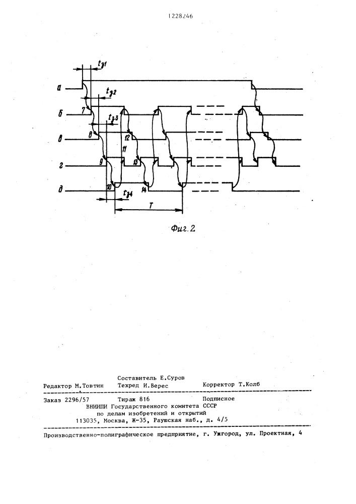 Генератор импульсов (патент 1228246)