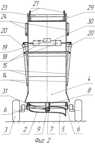Транспортное средство для загрузки, перевозки и разгрузки рулонов сена (патент 2517858)