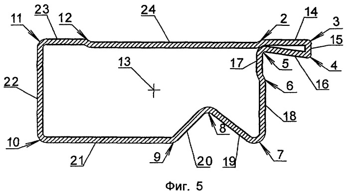 Способ получения опалубочного профиля (патент 2392073)