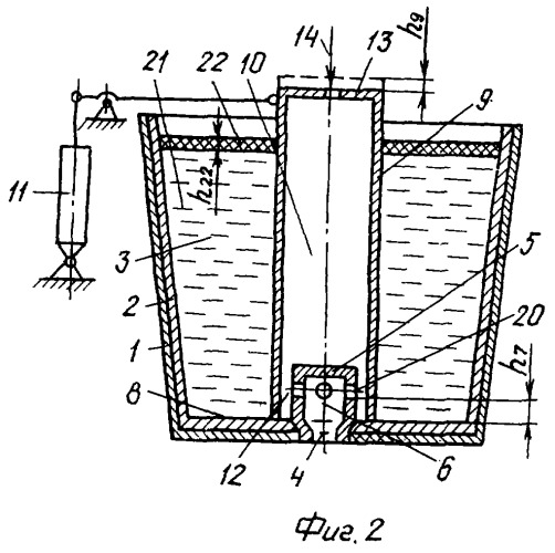 Промежуточный ковш для разливки стали (патент 2262414)