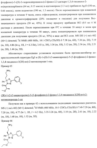 Ингибиторы митотического кинезина и способы их использования (патент 2426729)