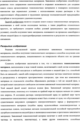 Тонкопленочный материал и способ получения тонкопленочного материала (патент 2336941)