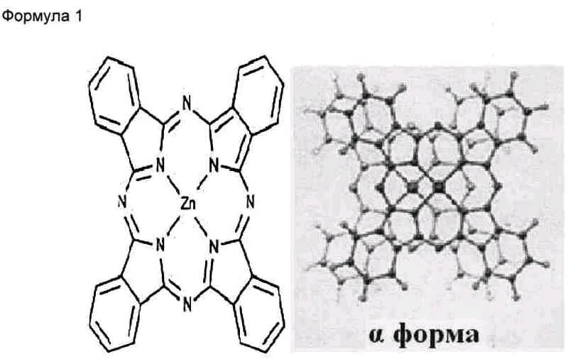 Нанонити альфа-формы фталоцианина цинка, обладающие повышенными растворимостью в воде и диспергируемостью в воде, композит альфа-формы нанонитей фталоцианина цинка/фенотиазина и способ их получения (патент 2602698)