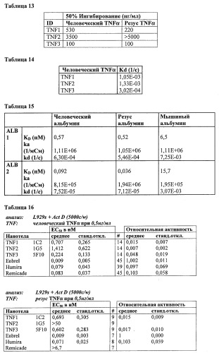 Улучшенные нанотела против фактора некроза опухоли-альфа (патент 2464276)