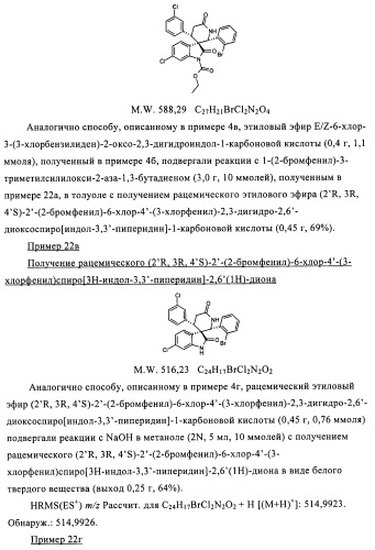 Производные спироиндолинона (патент 2435771)