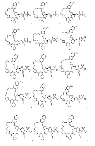 Ингибиторы hcv ns3 протеазы (патент 2468029)