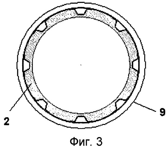 Конструкция из композиционного материала для фюзеляжа летательного аппарата и способ ее изготовления (патент 2438920)