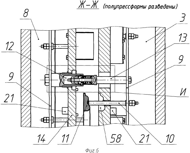 Автомат для изготовления инжекционным формованием газифицируемых моделей (патент 2330756)