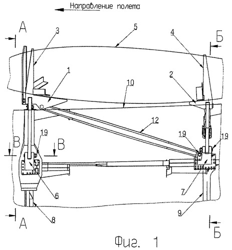 Схема сборки стабилизатора самолета