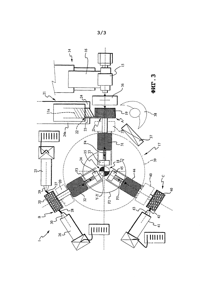 Способ и установка для производства шин для колес транспортного средства (патент 2634781)