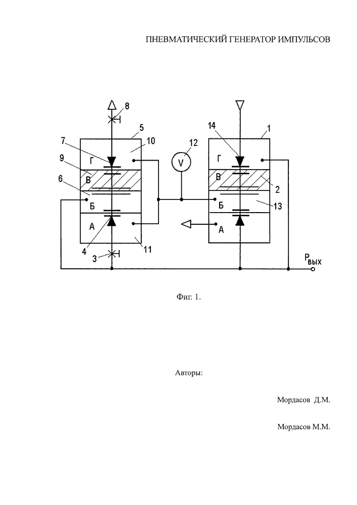 Пневматический генератор импульсов (патент 2647748)
