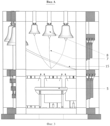 Концертная колокольная установка (патент 2444070)