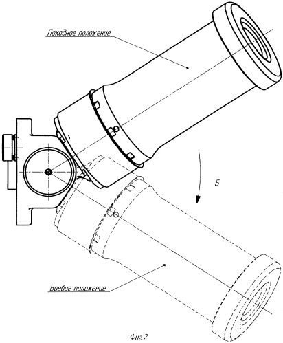 Поворотная пусковая установка (патент 2357180)