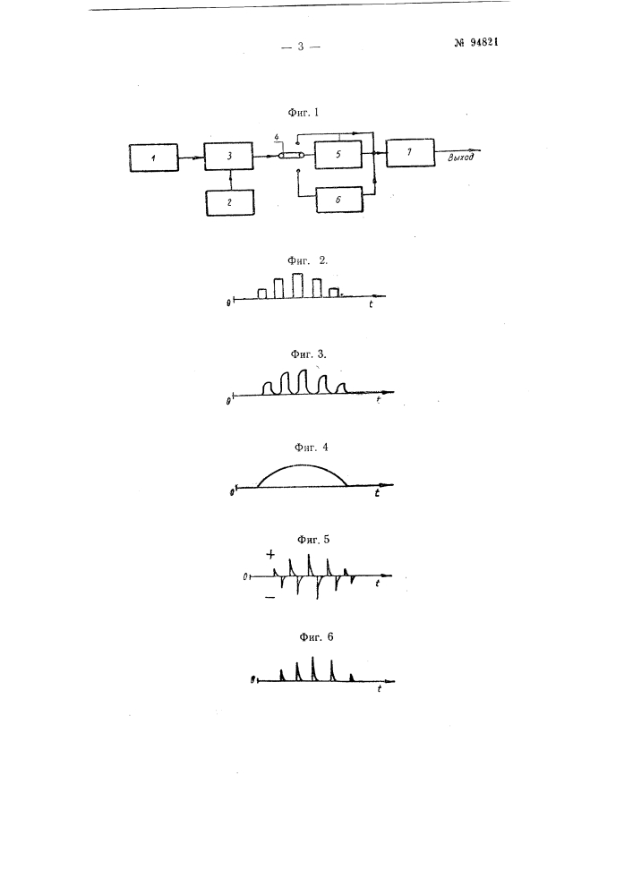 Устройство для получения модулированных электрических импульсов различной формы и частоты, предназначенное для стимуляции мышц (патент 94821)