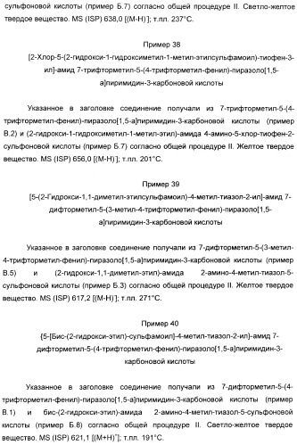 Производные пиразол-пиримидина в качестве антагонистов mglur2 (патент 2402553)