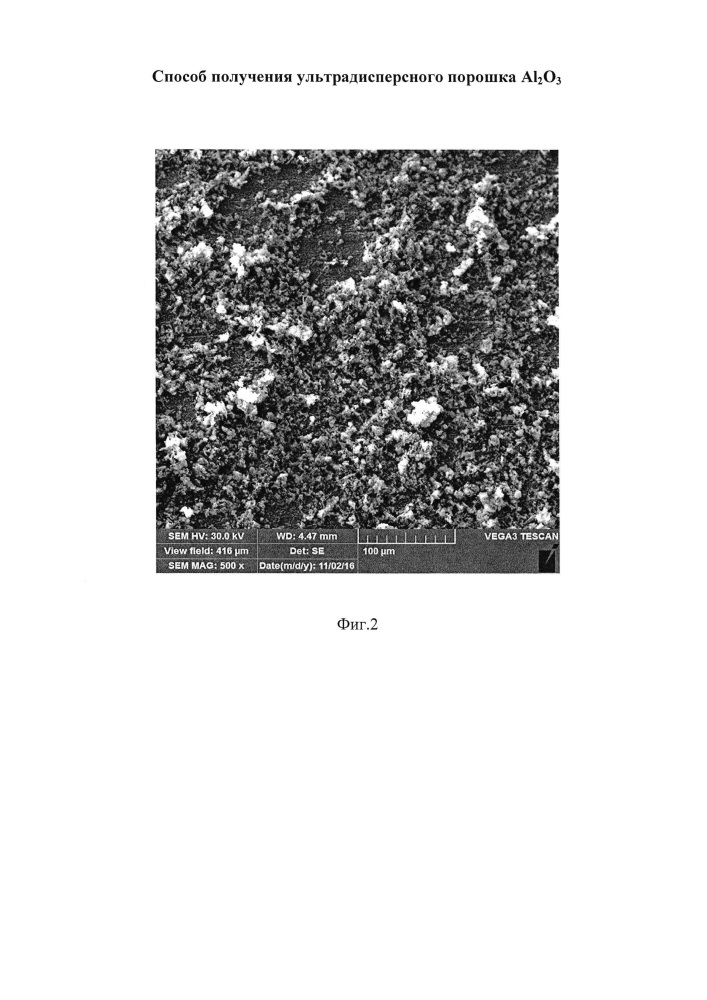 Способ получения наночастиц оксида алюминия (патент 2665524)