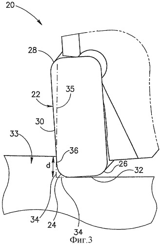 Тангенциальная режущая пластина и державка для нее (патент 2312742)