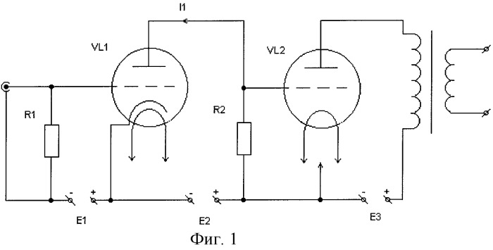 Ламповый усилитель с непосредственной связью между каскадами (патент 2258299)