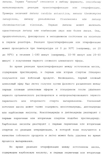 Аппарат для получения топлива (варианты) и система для получения сложного алкилового эфира (варианты) (патент 2373260)