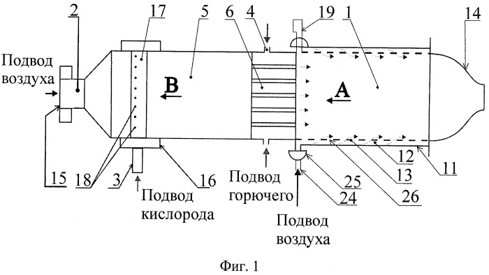 Генератор высокоэнтальпийного потока воздуха и способ его работы (патент 2395795)