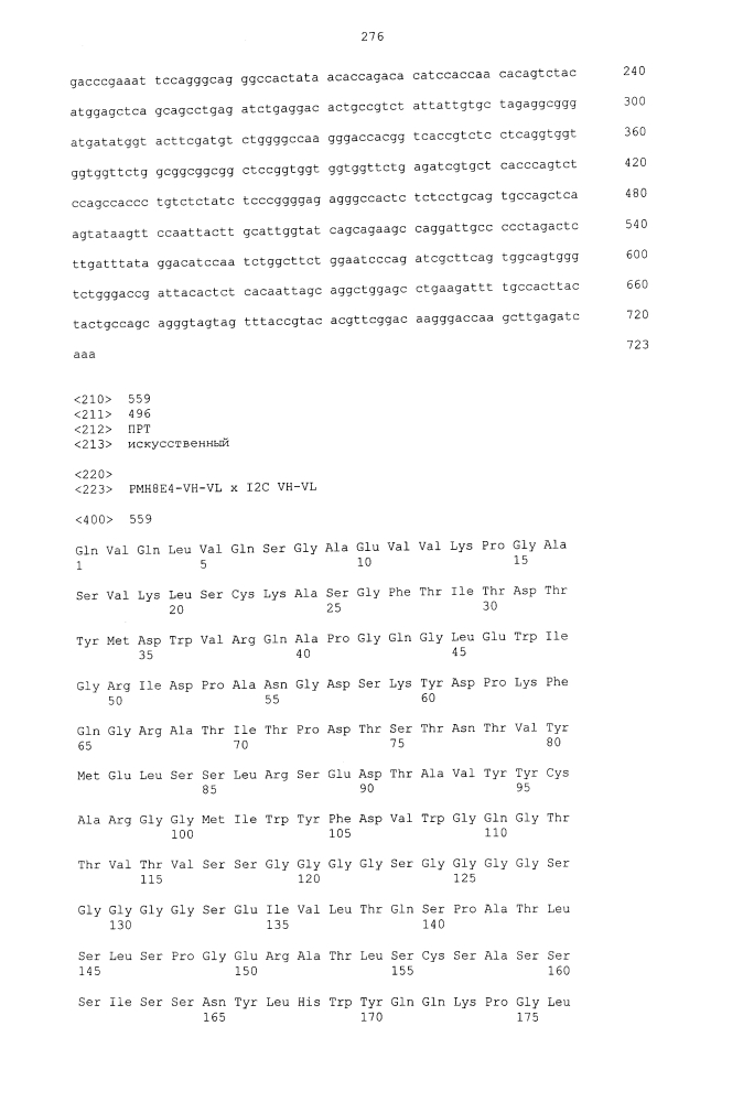 Биспецифическое одноцепочечное антитело к psmaxcd3 с межвидовой специфичностью (патент 2617942)