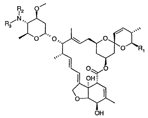Моносахаридные производные авермектина, обладающие пестицидными свойствами (патент 2329268)