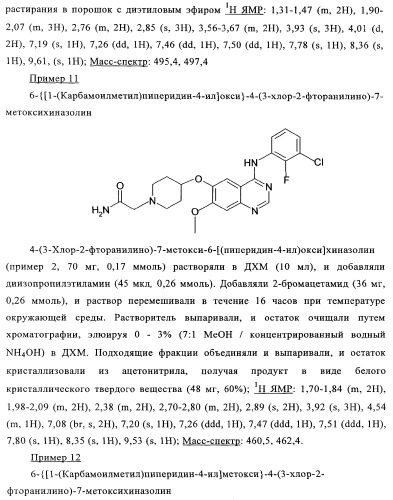 Производные 4-анилино-хиназолина, способ их получения (варианты), фармацевтическая композиция, способ ингибирования пролиферативного действия и способ лечения рака у теплокровного животного (патент 2345989)