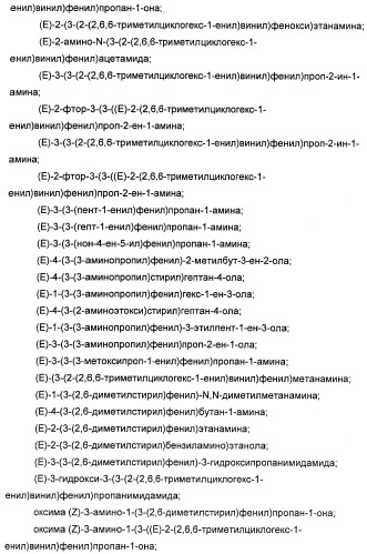 Соединения, представляющие собой стиролильные производные, для лечения офтальмических заболеваний и расстройств (патент 2494089)