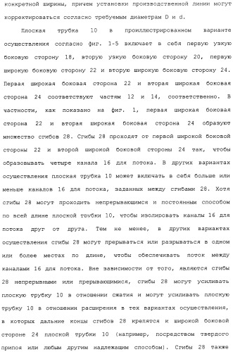 Плоская трубка, теплообменник из плоских трубок и способ их изготовления (патент 2480701)