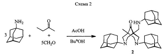 N,n'-ди(1-адамантил)биспидин-9-оны и способ их получения (патент 2548915)