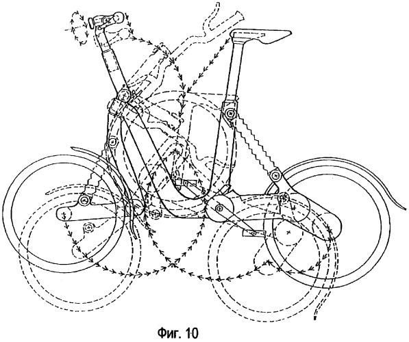 Универсальный складной велосипед (патент 2264945)