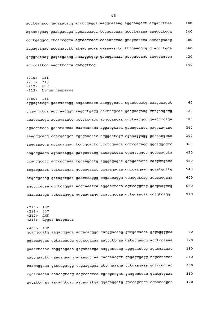 Подавление экспрессии генов у насекомых-вредителей (патент 2619219)