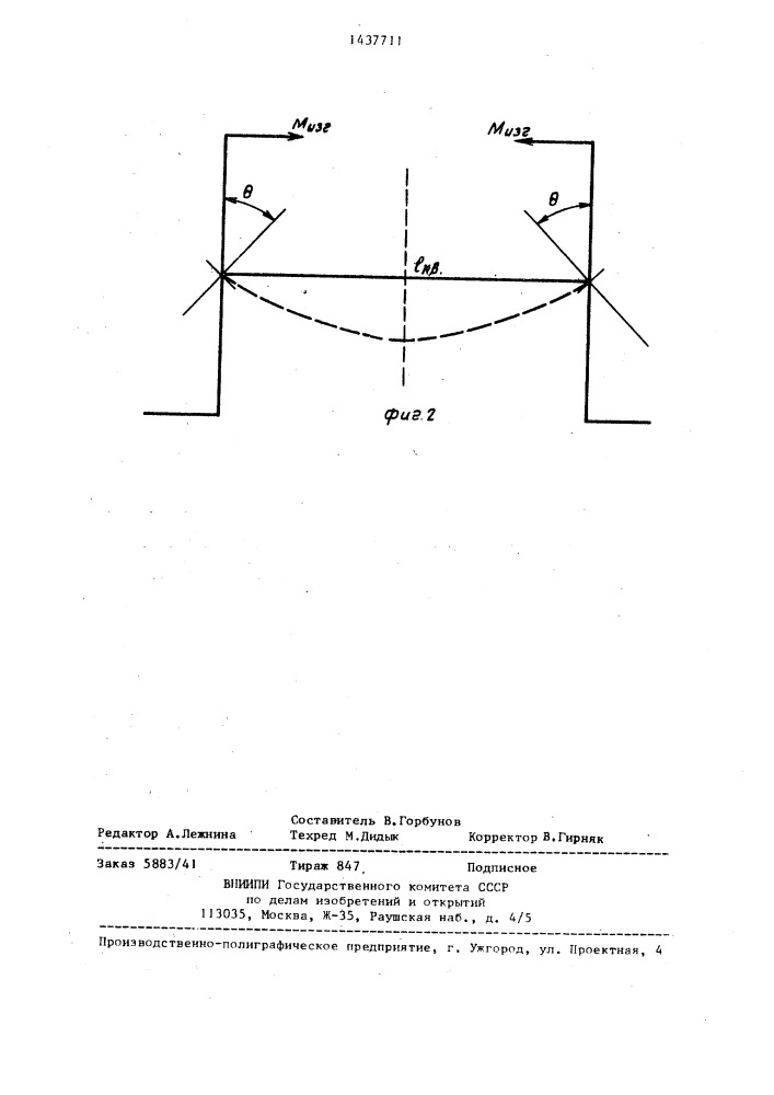 Способ испытания коленчатого вала двигателя внутреннего сгорания (патент 1437711)