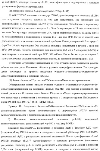 Получение поликетидов и других природных продуктов (патент 2430922)