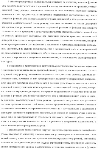 Способ определения технического состояния двигателей внутреннего сгорания и экспертная система для его осуществления (патент 2428672)
