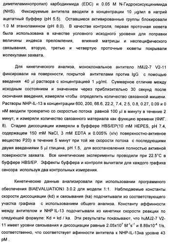 Il-13 связывающие агенты (патент 2434881)