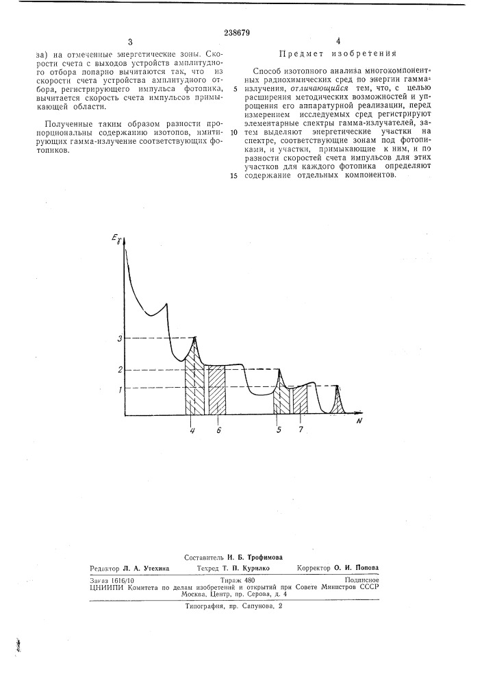 Способ изотопного анализа многокомпонентных (патент 238679)
