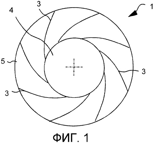 Радиальное лопастное колесо (патент 2383783)