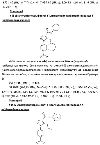 Производные пиразола в качестве ингибиторов 11-бета-hsd1 (патент 2462456)