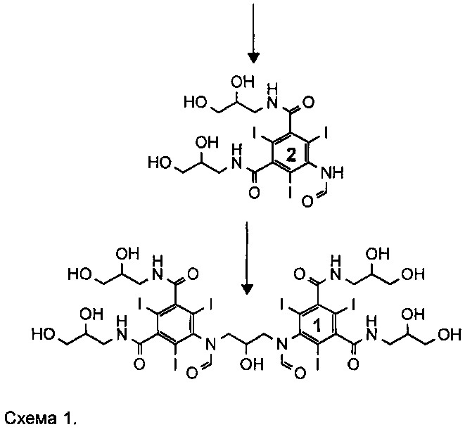 Получение иоформинола - рентгеноконтрастного агента (патент 2642436)