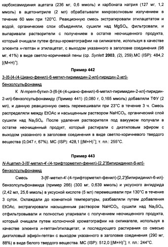 Производные пиридина и пиримидина в качестве антагонистов mglur2 (патент 2451673)