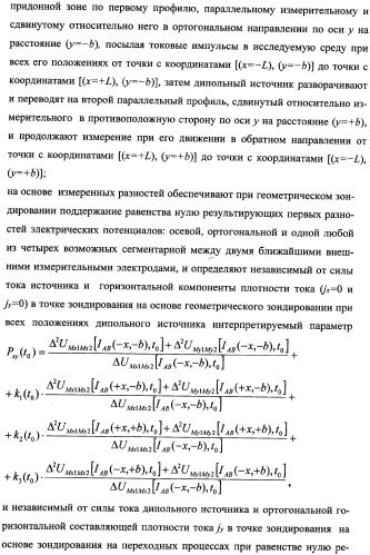 Способ морской геоэлектроразведки с фокусировкой электрического тока (варианты) (патент 2351958)